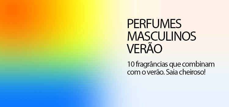 10 Perfumes masculinos para o verão 2015